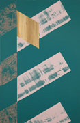 Remnant (Catalogue) 2011<br>Acrylic on MDF, 22.5 × 15.5cm