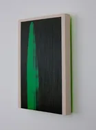 Datum_BiFLO, 2016<br>Acrylic on panel, 22.5 × 15.5cm