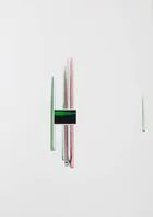 Insrt_Obstrct, 2015<br>Acrylic on canvas, 214 × 115cm