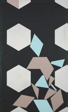 Set 1 (Bin) 2010<br>Acrylic on MDF, 161 × 100cm