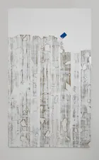TheDoveTheQuarry, 2017<br>Acrylic on canvas, 200 x 131cm