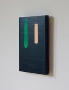 Underneath, 2020<br>Acrylic on panel, 22.5 × 15.5 × 2cm