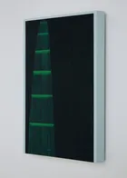 Datum 6 RNG, 2013<br>Acrylic on MDF, 22.5 × 15.5cm