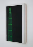 Datum Glo, 2013<br>Acrylic on MDF, 22.5 × 15.5cm